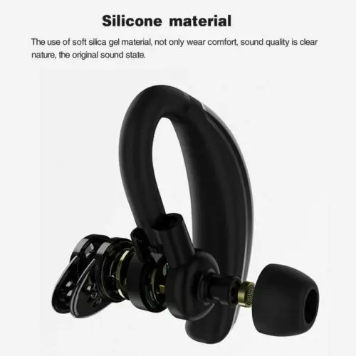 Wireless Bluetooth 4 1 Headset Ear Hook Sports Headphone Universal For Phone Stereo Earphone Handsfree Waterproof