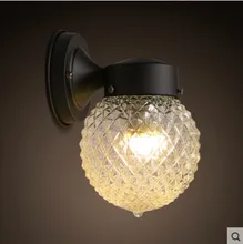 America Country Rustic LED Wall Light For Home Vintage Wall Sconce Beside Lamp Arandela Luz De Parede wall sconce american country golden vintage led wall light fixtures for home indoor lighting beside lamp lamparas de pared