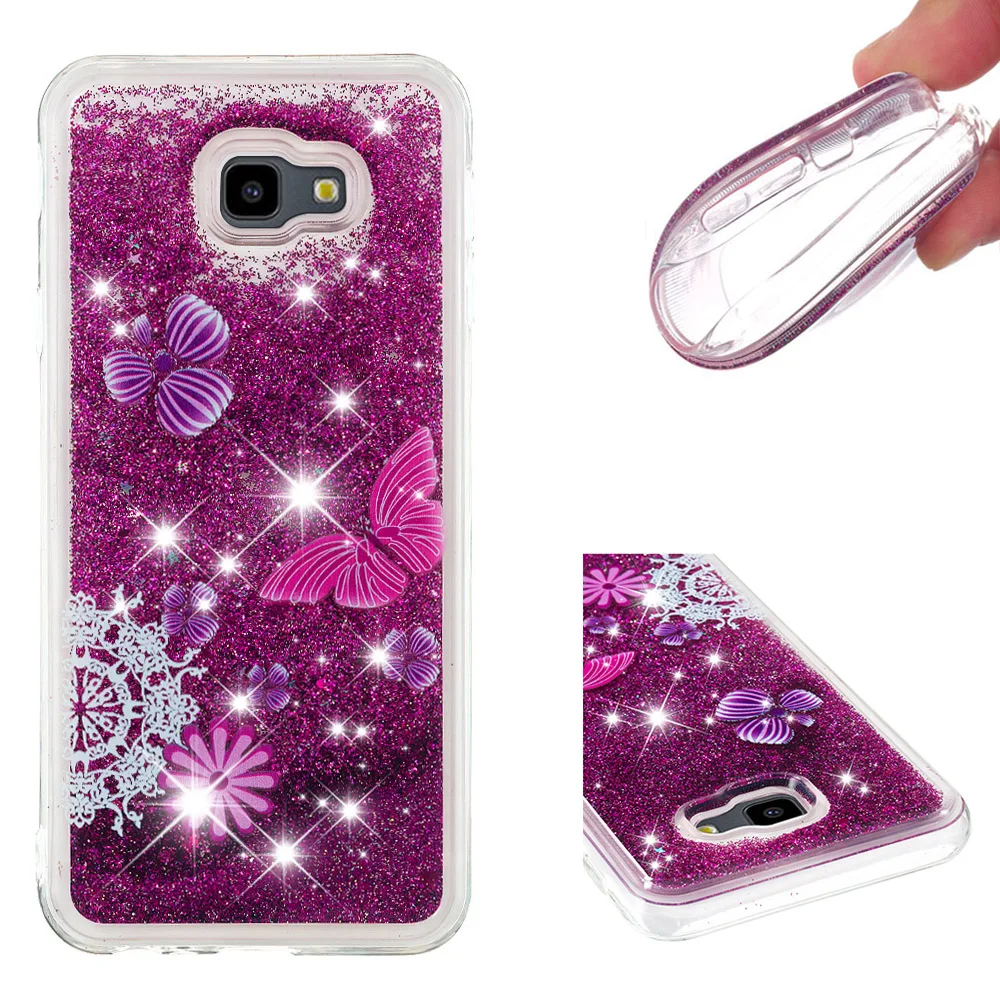 

Fashionable cartoon painting is suitable for Samsung Galaxy J4+ / J4 Plus dynamic quicksand anti - falling mobile phone shell