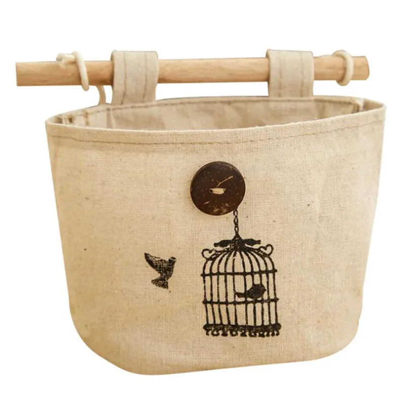 Wall Door Hanging Organizer Container Bedside Wardrobe Closet Storage