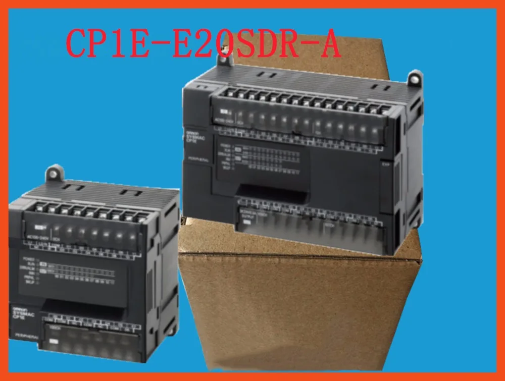 

CP1E-E20SDR-A PLC controller E20SDR Motor Controller CP1E E20SDR-A 100-240V AC inputs 12,outputs 8,output type(relay)