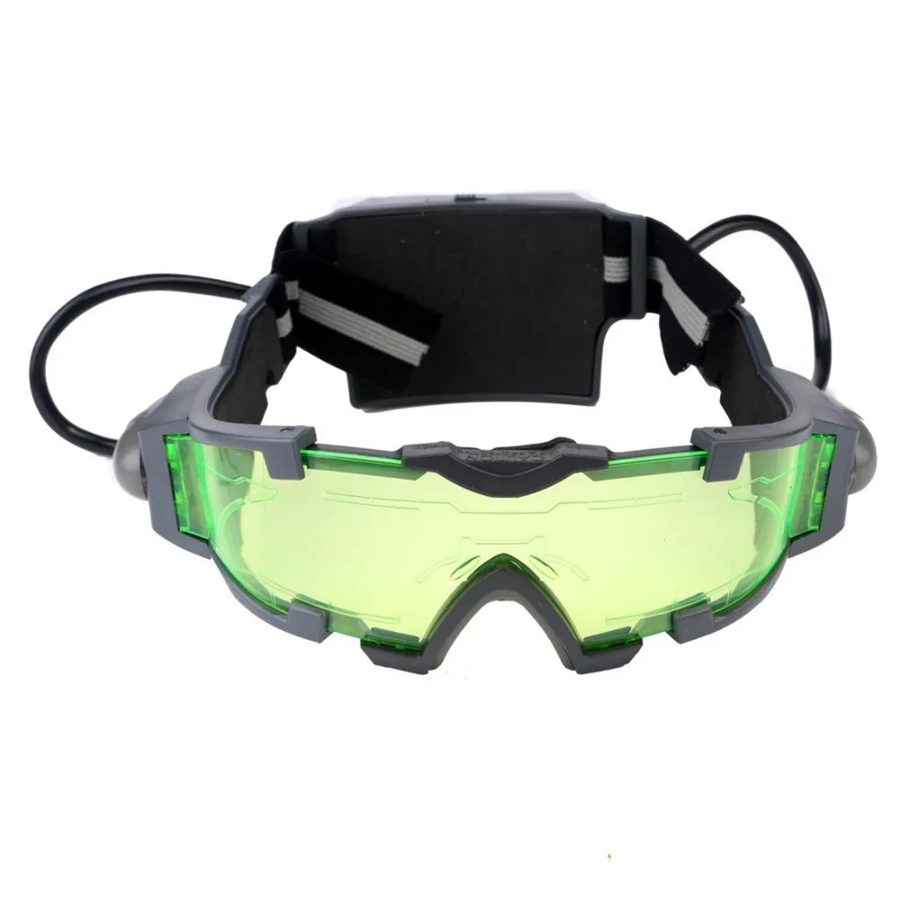 M2Cbridge Night Vision Goggles 25 Feet with Adjustable Flip out Lights