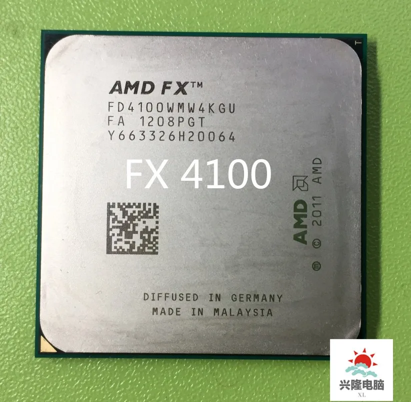 Процессор AMD FX 4100 3,6 ГГц L3 = 8 Мб четырехъядерный процессор Socket AM3 940-pin FX последовательный процессор FX4100