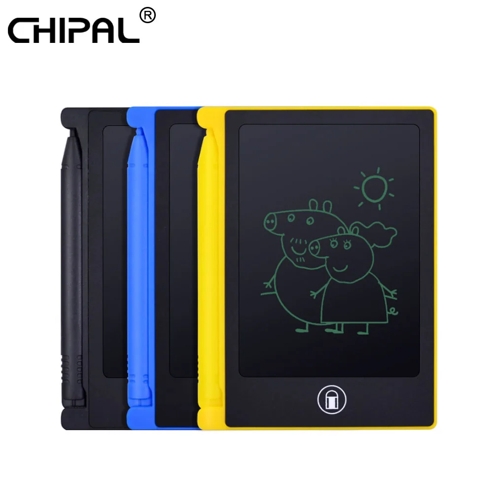 

CHIPAL 4.4'' LCD Mini Writing Tablet Digital Graphic Tablet Electronic Drawing Pads Handwriting Board with Pen for Children Kids