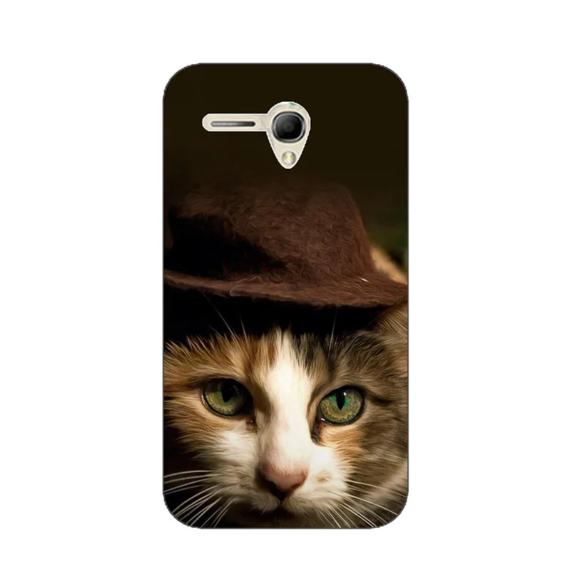 Мягкий силиконовый чехол для Alcatel One Touch Pop 3 5,5 5025D 5025 с красочным принтом, чехол на заднюю панель телефона, милый чехол с турбо
