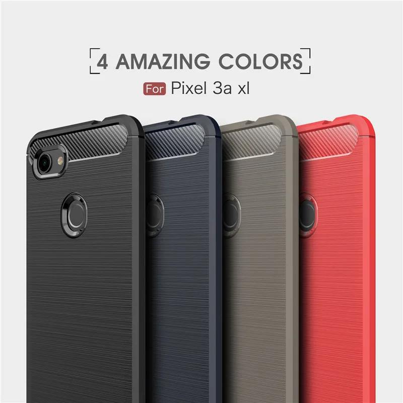 

shockproof Cases For Google Pixel 3a Case luxury TPU Silicone Soft Cover For Google Pixel 3a XL Pixel3a 3 a XL phone Bag Case