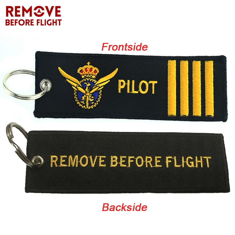 Pilot Key Chain for Motorcycles and Cars OEM Key Chains Embroidery Key Fobs Fashion Jewelry Aviation Gifts Fashionable Keychain11