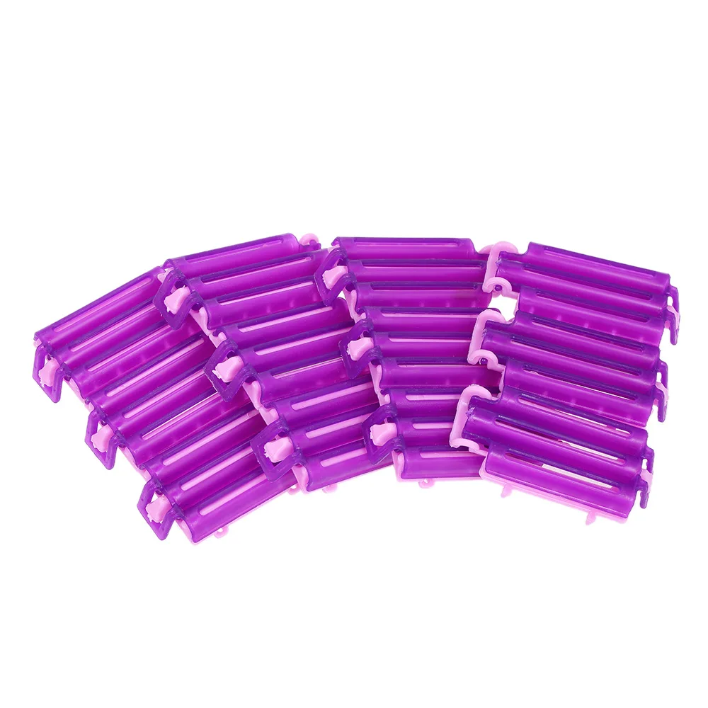 36pcs Corn Hair Curler Maker Hairdressing Clip Cold Wave Rods Hair Curler Roller Hair Styling DIY Tool for Salon Travel Home Use