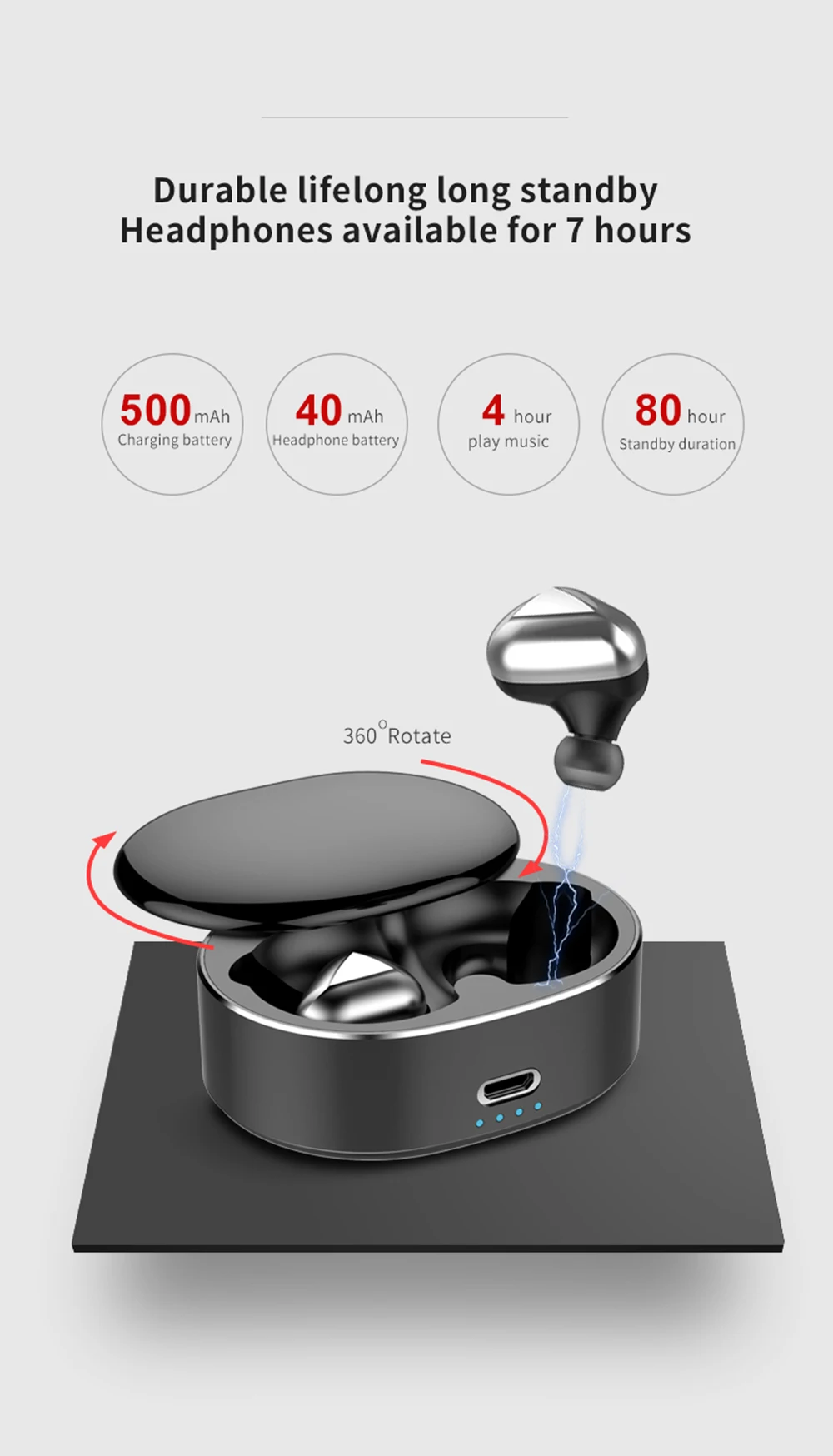 Супер бас Bluetooth 5,0 беспроводные наушники 6D стерео водонепроницаемые наушники для Apple iPhone Xiaomi samsung