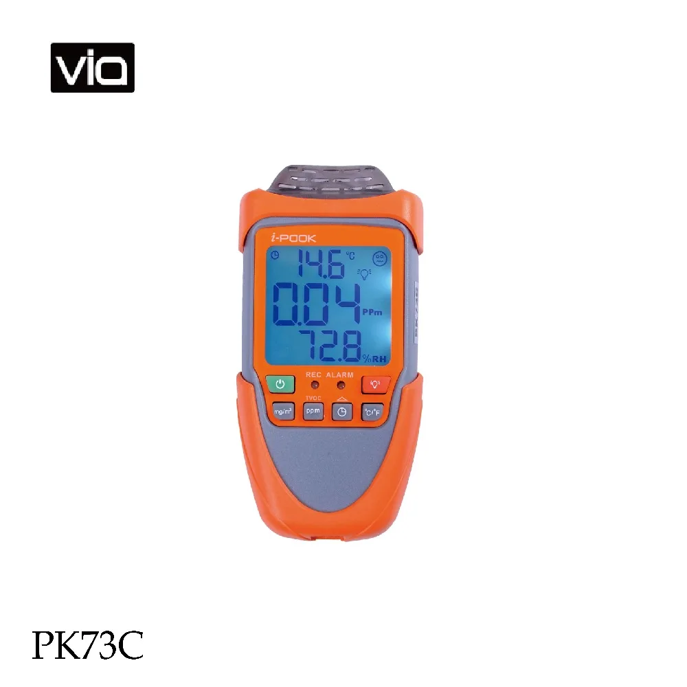 

PK73C Direct Factory Formaldehyde Monitors High Accuracy Unit (mg / ppm) Selectable With Display Backlight Nice Shape