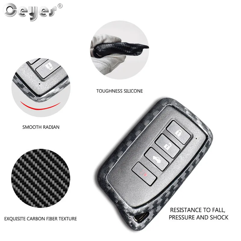 Carbon fiber key cover for LEXUS (2)