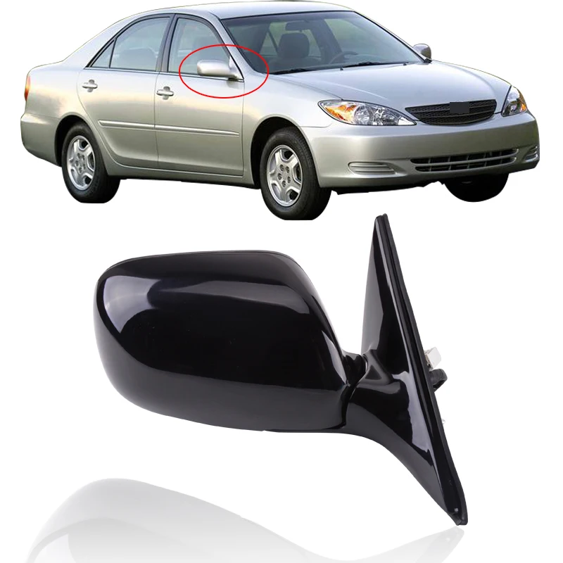 

CAPQX Electric & Auto folding Side Rear View Mirror Rearview FOR CAMRY ACV30 MCV30 2.4 2001 2002 2003 2004 2005 2006 7wire 7Pin