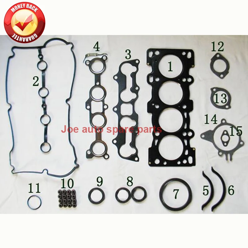 Полный комплект прокладок для двигателя Z5 Z5DE MAZDA 323 ETUDE Family V 0372 л 16 в 94 8EB5 10 271 8ABE 02 310