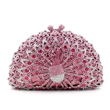 Серебряный алмаз Minaudiere клатч вечерние сумки для женщин Свадебная вечеринка Коктейльная сумочка свадебный кристалл кошелек