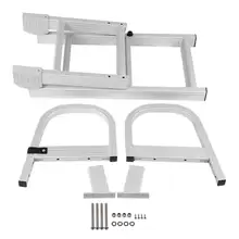 Алюминиевая понтонная Морская Лодка Лестница 5 ступенчатая складная лестница Алюминиевый сплав Набор автомобильных педалей автомобильные аксессуары