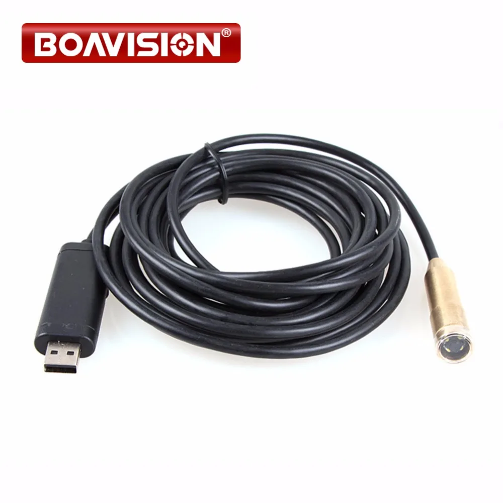 

5M 16.4FT Waterproof Underwater NightVision USB Snake Pipeline Inspection Camera Endoscope Borescope