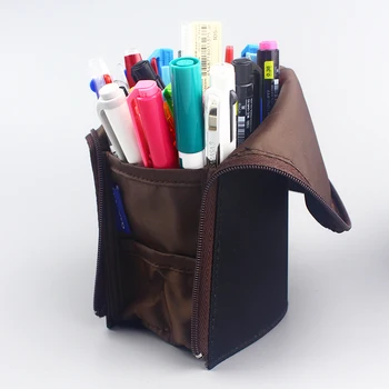 

Multifunctional Deformable Pen Bag Portable Pen Box Vertical Stationery Bag For Primary And Secondary School Boys And Girls