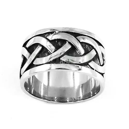 Кельтский Узел байкерское кольцо из нержавеющей стали ювелирные изделия панк ирландское кольцо модное кольцо в байкерском стиле для мужчин и женщин кольцо SWR0543B