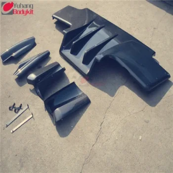 

For 1995-1998 Skyline R33 GTR TS Rear Diffuser 7pcs with Metal Fitting Accessories Carbon Fiber