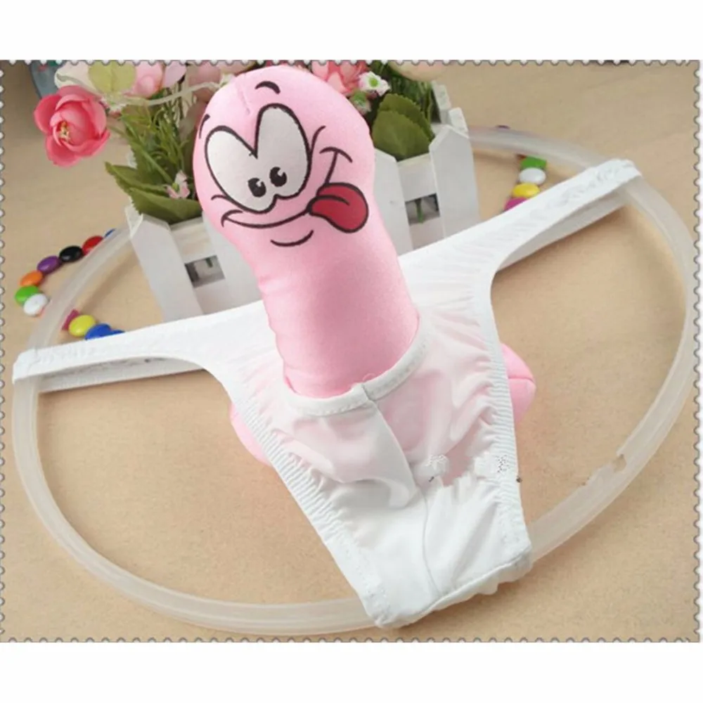 New Fashion Sexy Lingerie For Men Erotic Gay Briefs G-String Temptation Lingerie Bare Open Penis Thong G-String Panties LB -