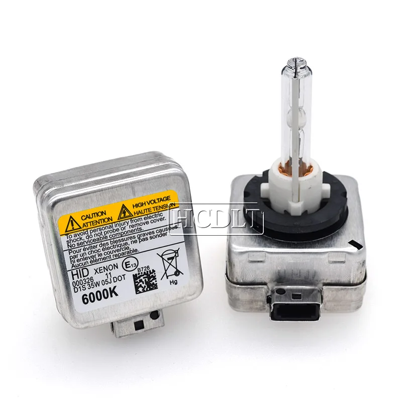 HCDLT 35W HID 6000K D1S Xenon 55W Auto Headlamp Bulb 3000K 4300K 8000K 5000K For Car Light 12V 35W Kit Xenon D1S HID Ballast 55W (2)