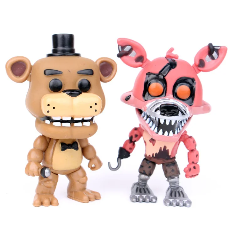 THINKEASY 6 шт./лот Five Nights At Freddy's FNAF Bonnie Foxy Freddy Fazbear Bear Night игрушки Фигурки|Игровые