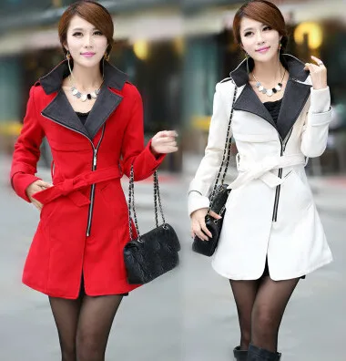 

2019 Luxury British Style Women Winter Long Wool Down Thick Ladies Casual Dress Outerwear Coat/Fashion Abrigo Casacos Femininos