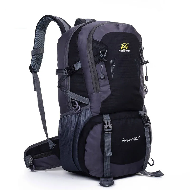 2016 Men's Backpack 40L Nylon Rucksacks Shoulder Bag Pack Road Bags