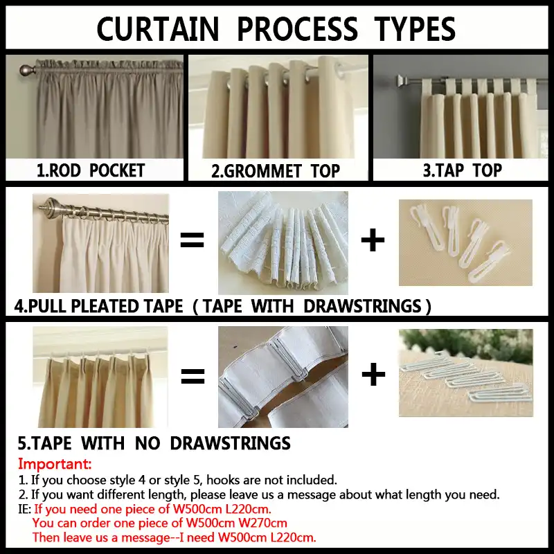 Rustic Style Window Treatments 3d Curtains With Tulle Curtains