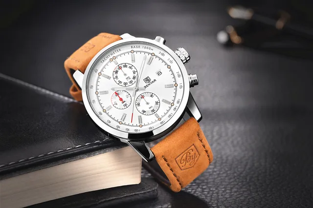 2018 BENYAR Watches Men Luxury Brand Quartz Watch Fashion Chronograph Watch Reloj Hombre Sport Clock Male hour relogio Masculino -
