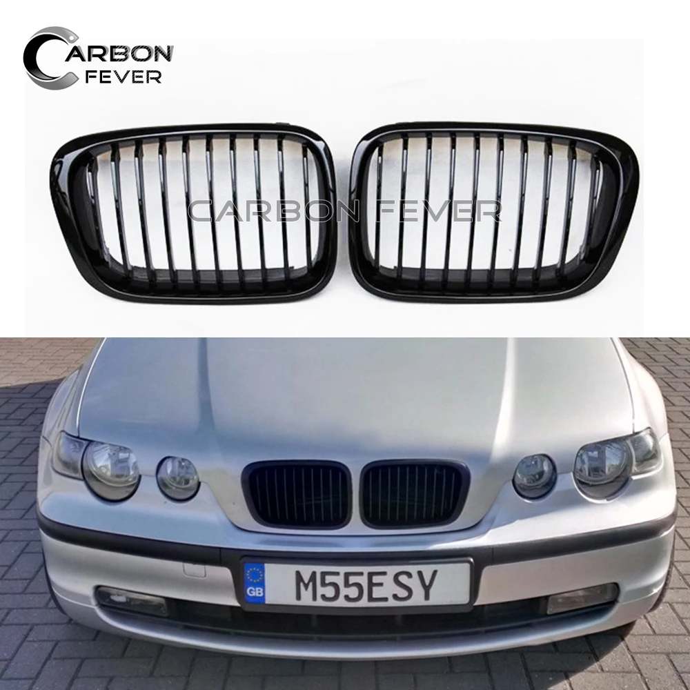 For BMW E46 Sedan Front Kidney Grille Bumper Mesh 3 Series 1998 2005