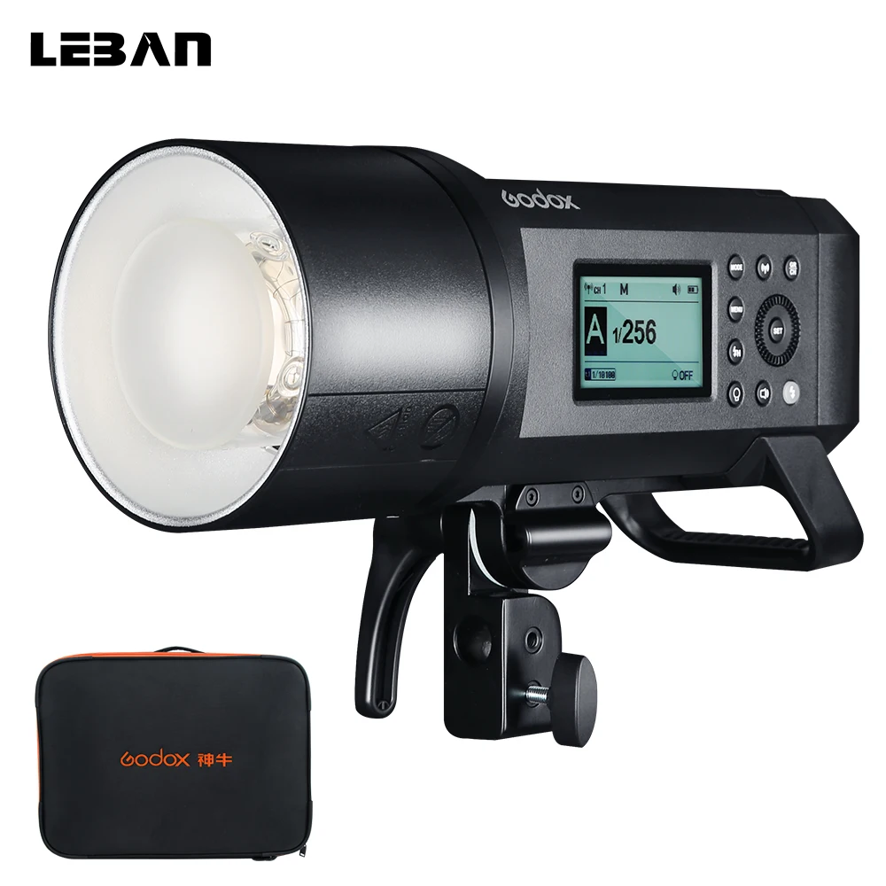 Godox AD600Pro AD600 Pro Портативный Открытый Flash 1/8000 s ttl HSS 38 Вт светодиодный Встроенный X системы Li-на Батарея Bowens