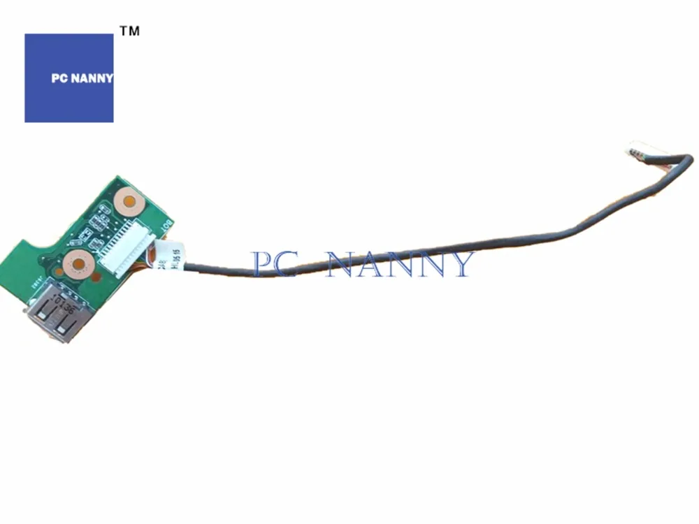 Pc Nanny For Asus N61da Power Switch & Usb Board 60-nzzps1000-e01 Works Terrific Value Computer Cables & Connectors