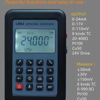 

New LB02 Versatile resistance current voltmeter Signal generator source calibrator