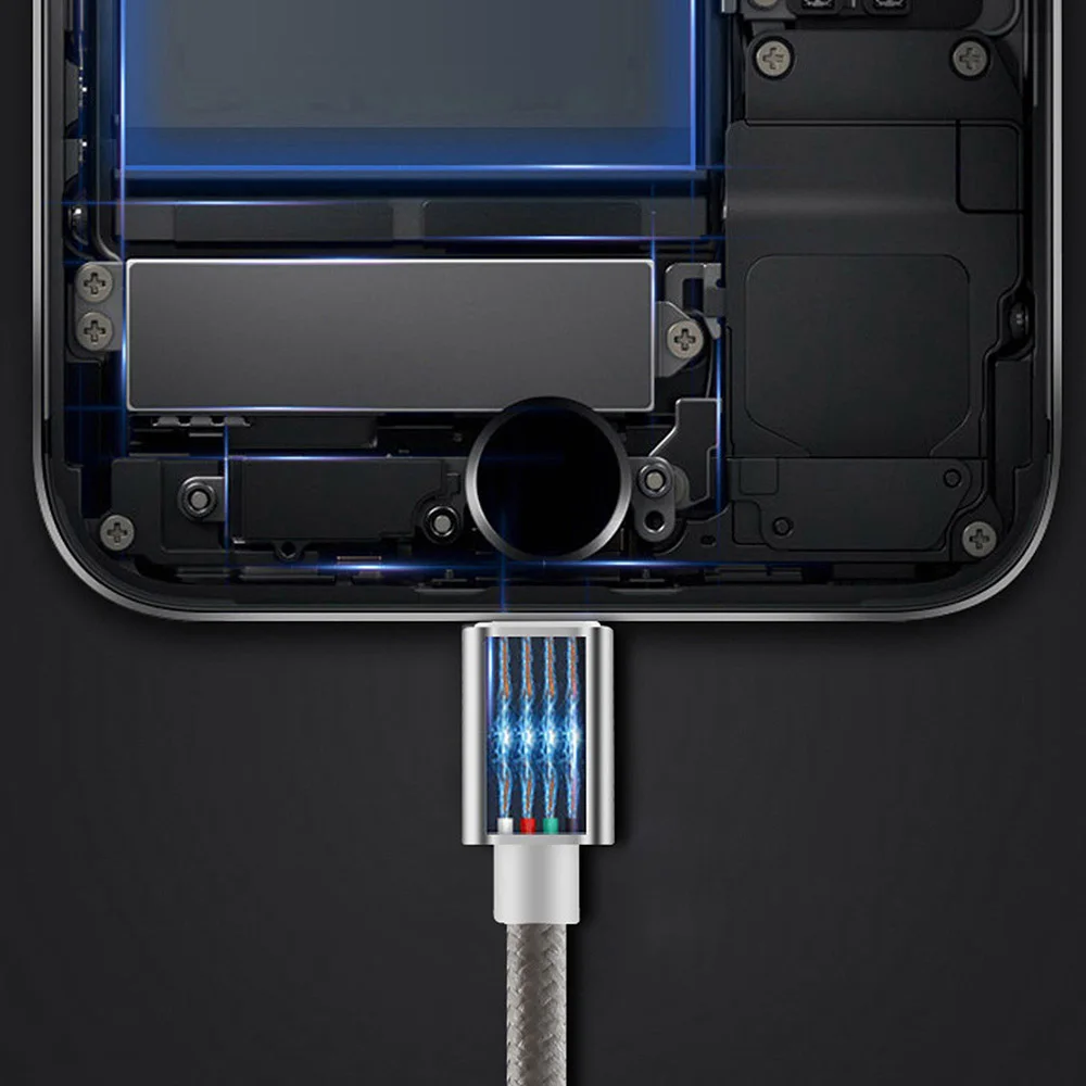 E T 5 قطعة 2.4A سريع كابل يو اس بي كابل شحن الهاتف المحمول شاحن الحبل Usb كابل بيانات ل كابل iphone X XS ماكس XR 8 7 6 s زائد 5