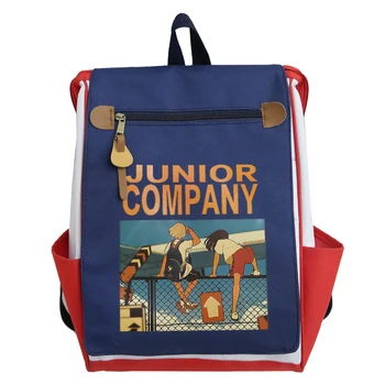 

Original Fashion Design Ladies Casual Backpack Han Oxford Cloth Bag Handbag Teen Girl Shoulder Bag Cartoon Printing Couple Bag