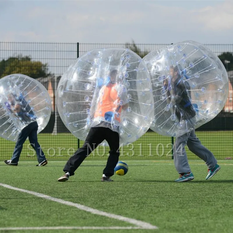 Бесплатная доставка надувной бампер Ball1.5m молоток Zorbing мяч мм 0,8 мм ПВХ гигантский пузырь футбольный мяч для игры на открытом воздухе