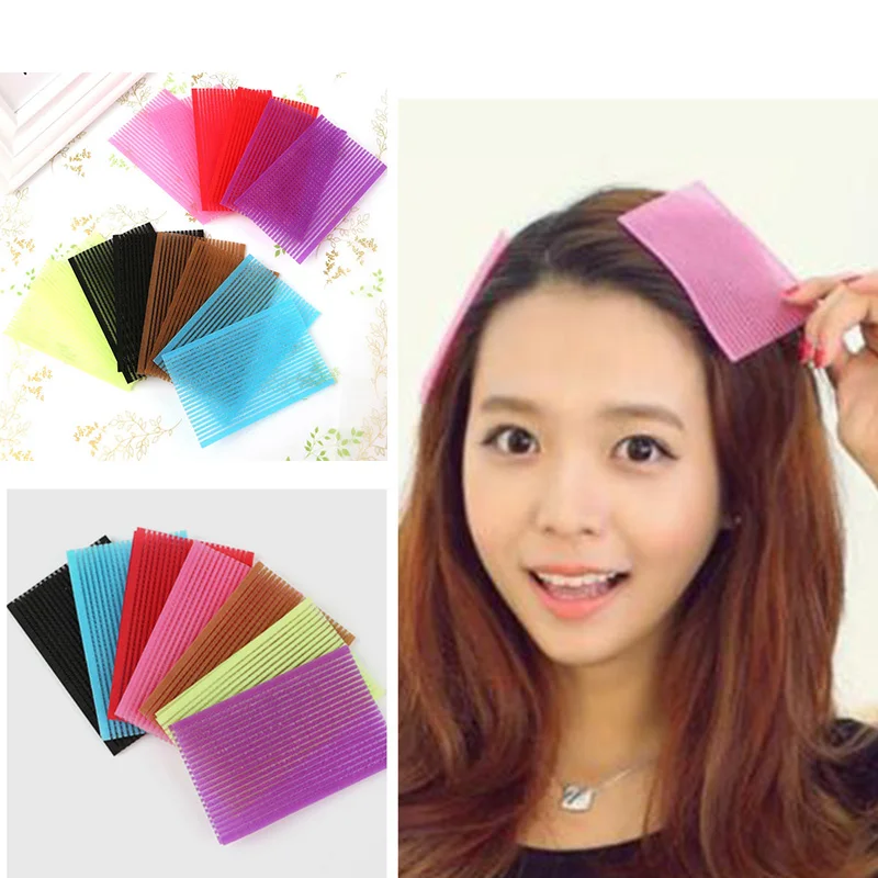 20PCS small hair sticker 6x7cm 6x10cm Clip Bangs fixed Seamless Magic