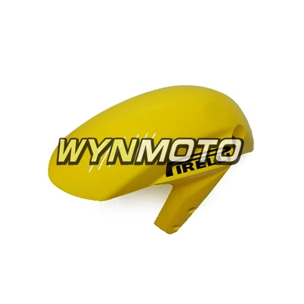 Полный желтый с голубой полосой комплект для SUZUKI GSXR600 750 K4 2004-2005 Кузов ABS Пластик инъекций Новая мотоциклетная обувь обтекатели