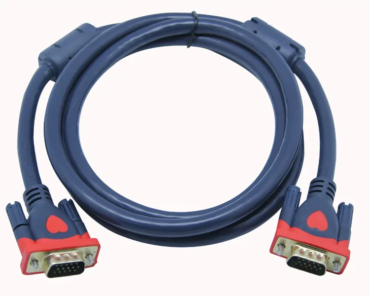 VGA Cable 3+6 Braided Shielding VGA To VGA Cable For HDTV PC Laptop TV Box Projector Monitor