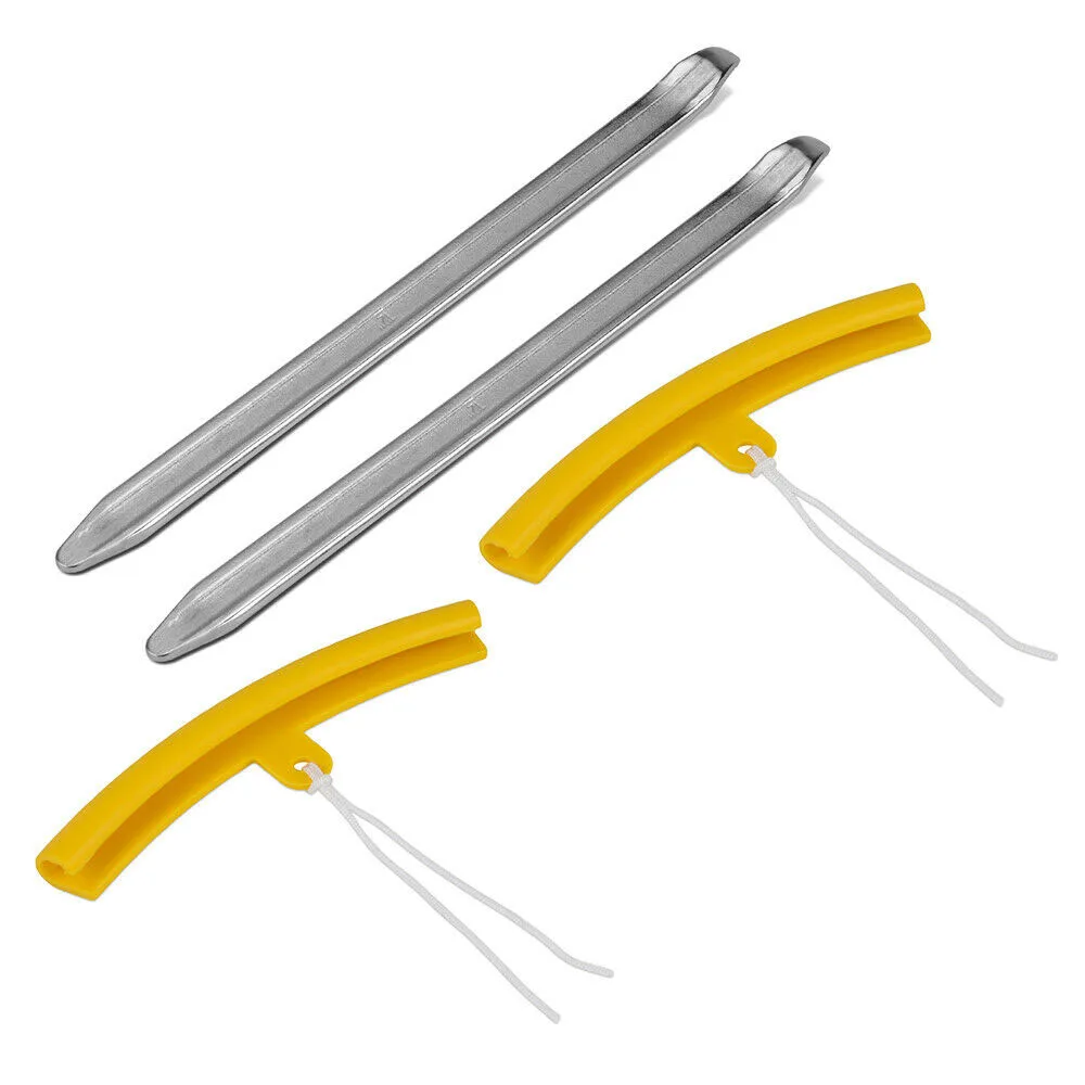 

Tire Spoons Lever Change Guard Rim Protector Tool Forged Steel Plastic Parts Kit
