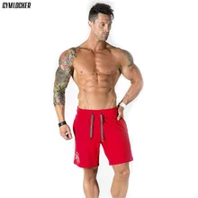GYMLOCKER летние спортивные штаны для бега пляжные шорты мужские повседневные спортивные тренажерные залы облегающие дышащие нижние мужские шорты Одежда