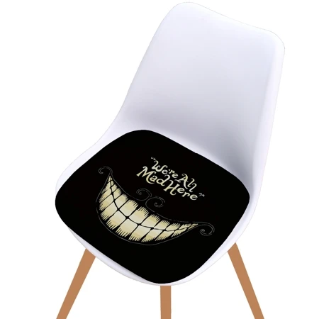 Супер мягкая фланелевая подушка для сидения с буквенным принтом Подушка на стул для украшения дома кухни - Цвет: 07