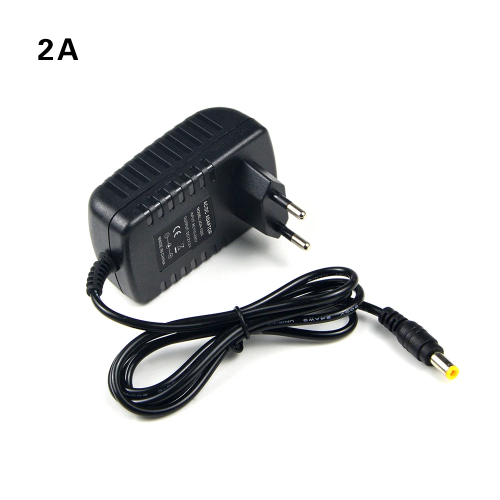 DC 12 V адаптер питания зарядное устройство 12 W 24 W 36 W 60 W 72 W 96 W 1A 2A 3A 5A 6A 8A 220 V 230 V входной трансформатор для светодиодной ленты или камеры видеонаблюдения