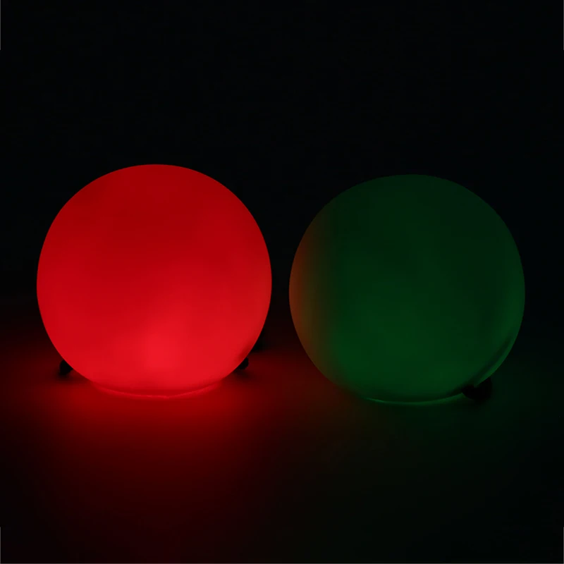 1PC LED Multi-Coloured Novelty Light Glow Thrown Balls Light Up For Belly Dance Hand Props Stage Performance Accessories