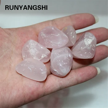 

Natural pink crystal stone Granular Powder Crystal Protolith rose quartz Tumbled Stone Healing Reiki