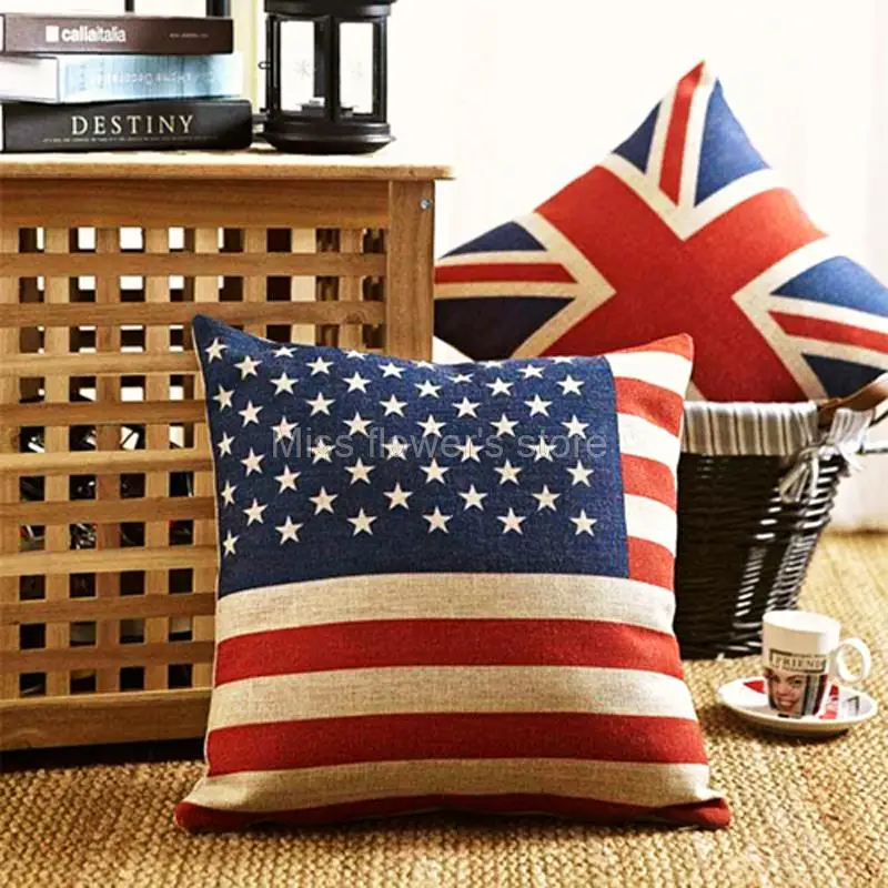 الرجعية الولايات uk flag fra رشاقته القطن الكتان رمي سادة مكتب أريكة سيارة الخصر وسادة القضية غطاء منزل الديكور 17\ الرجعية الولايات uk flag fra رشاقته القطن الكتان رمي سادة مكتب أريكة سيارة الخصر وسادة القضية غطاء منزل الديكور 17\