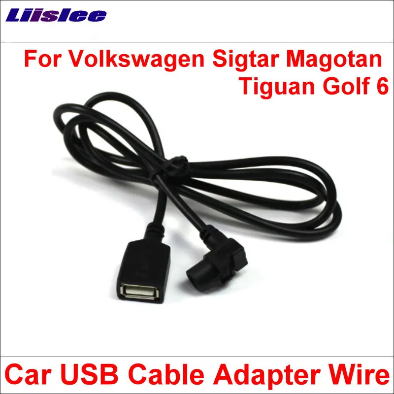Оригинальные вилки к USB адаптеру Conector для VW Sigtar Magotan Tiguan Golf 6 автомобильный аудио