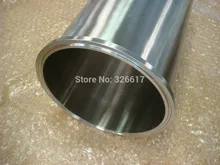 Sanitary Triclamp Spool Pipe w/ Sleeve Tri Clamp 4 in. x 12 in.Long - SS304 Stainless / 3A Standard Dewaxing Column цена Sanitary Triclamp Spool Pipe w/ Sleeve Tri Clamp 4 in. x 12 in.Long - SS304 Stainless / 3A Standard Dewaxing Column цены онлайн