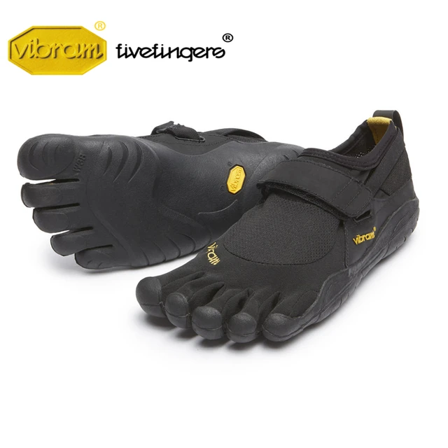 Vibram Fivefinger KSO мужские сетчатые кроссовки пять пальцев крюк петля быстросохнущие скольжения легкая Беговая уличная резиновая обувь